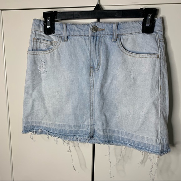 Forever 21 Other - Forever 21 Girls Light Denim Mini Skirt